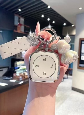 适用新沃尔沃ES90车钥匙套25-26款沃尔沃XC70保护壳高档时尚包扣