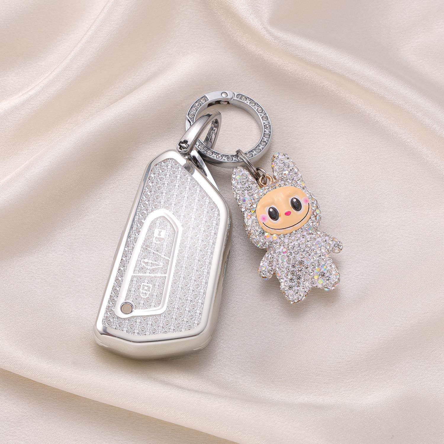 大众钥匙套探岳帕萨特id3/4高尔夫揽巡/境威然迈腾b9凌渡汽车壳扣