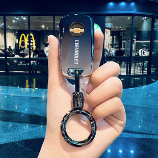 雪佛兰科鲁泽钥匙套雪弗兰科鲁兹科沃兹2024款24克鲁泽车壳包扣男