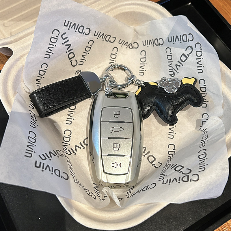 适用于哈弗h6钥匙套h2s女专用m6plus壳f7f5车h9h4h7h8高档赤兔扣