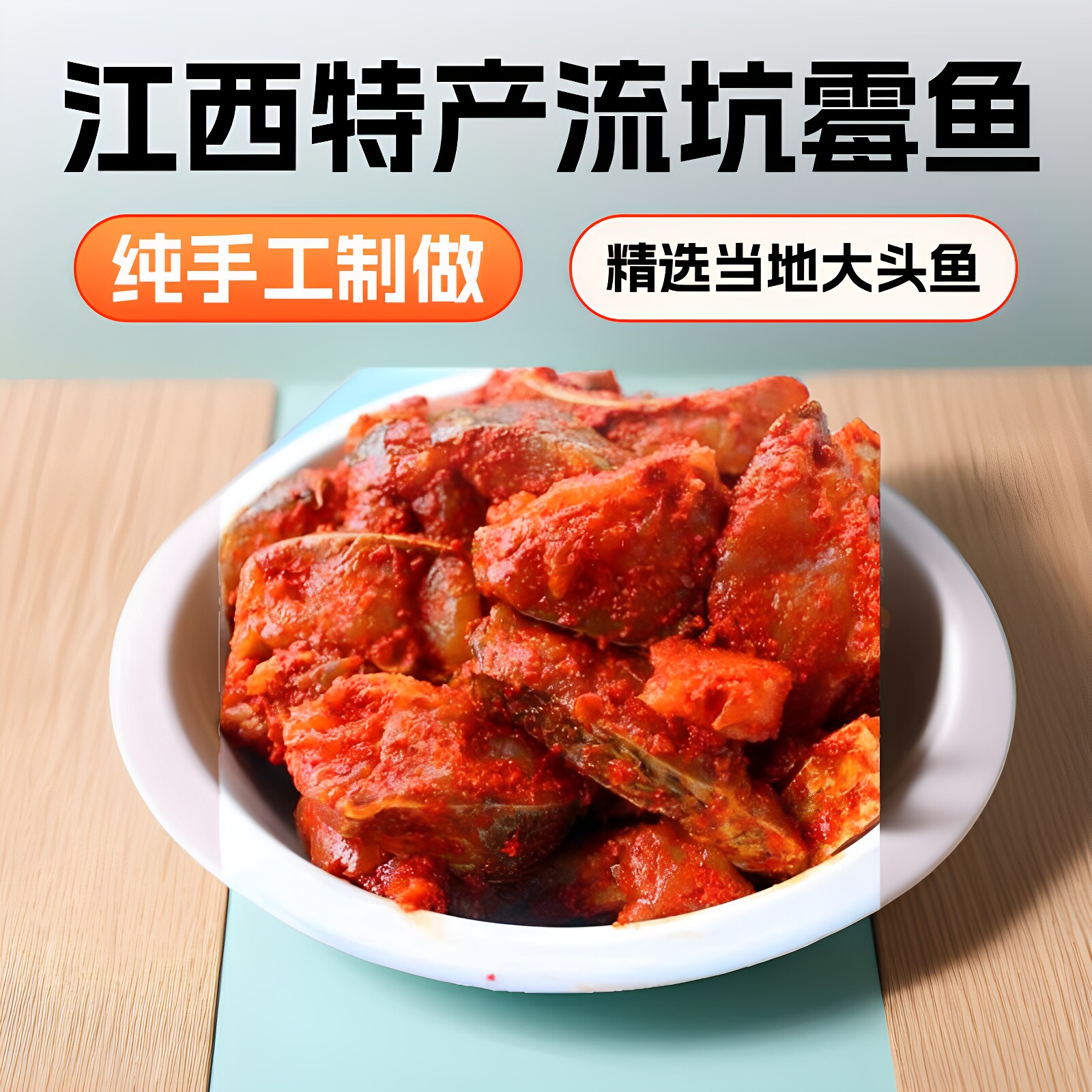 江西特产乐安霉鱼盐鱼腌制鱼红鱼流坑贡鱼臭鳜鱼农家手工鱼类罐头