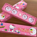 KITTY球高尔夫球卡通高尔夫球三层球全新新球一组4颗带Mark现货