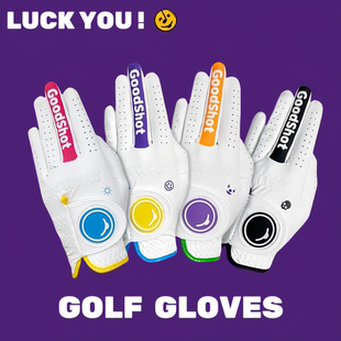 LUCKYOU韩国高尔夫打球运动护手套防滑透气细纤维耐磨防滑手套