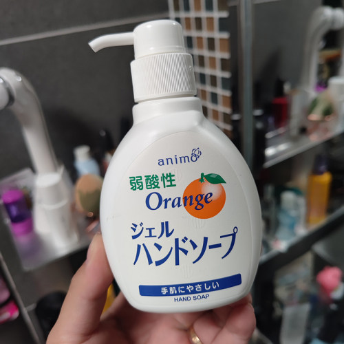 日本火箭孕妇儿童香橙洗手液