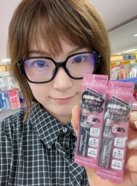 canmake/井田日本进口睫毛打底定型液睫毛膏不晕染防水透明细刷头