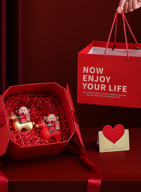 马年礼物【马上有钱财神】礼盒装