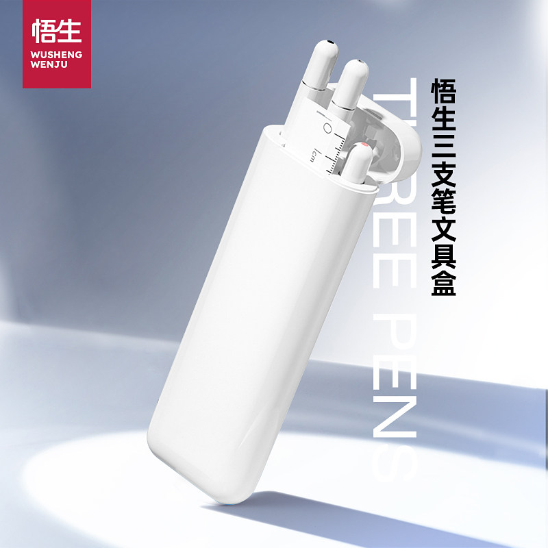 网红便携简约ins风新款笔盒悟生图片