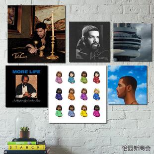 drake 德雷克专辑封面海报说唱墙贴图宿舍大学生寝室装饰挂画