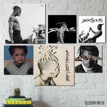 XXXTentacion 海报说唱嘻哈欧美墙贴图装饰挂画专辑封面宿舍寝室