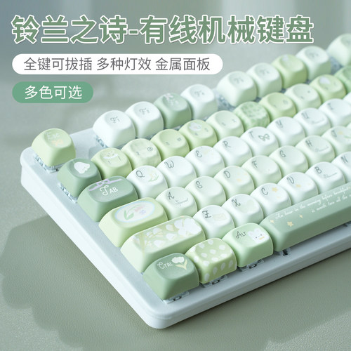 高颜值客制化机械键盘鼠标套装