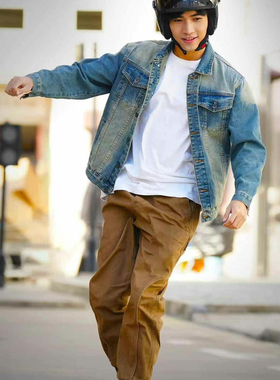 RY骑备部品 rymic睿觅NE02摩托车复古个性踏板四分三盔男女四季3C