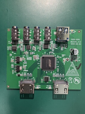 MS2131S开发板 HDMI转USB 4k采集卡 环出HDMI 线上教学 网络直播