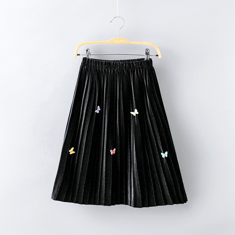 女童丝绒裙秋冬新款女孩半身裙百搭儿童冬季款裙子2025冬装中长裙,童装/婴儿装/亲子装,半身裙,淘宝优惠券,粉丝福利购,淘宝优惠卷