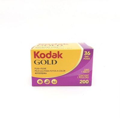 美国Kodak柯达Gold金200度135彩色负片胶卷胶片原装相机可用现货