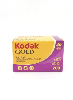 现货美国原装柯达135彩色负片胶卷胶片kodak易拍200ColorPlus36张