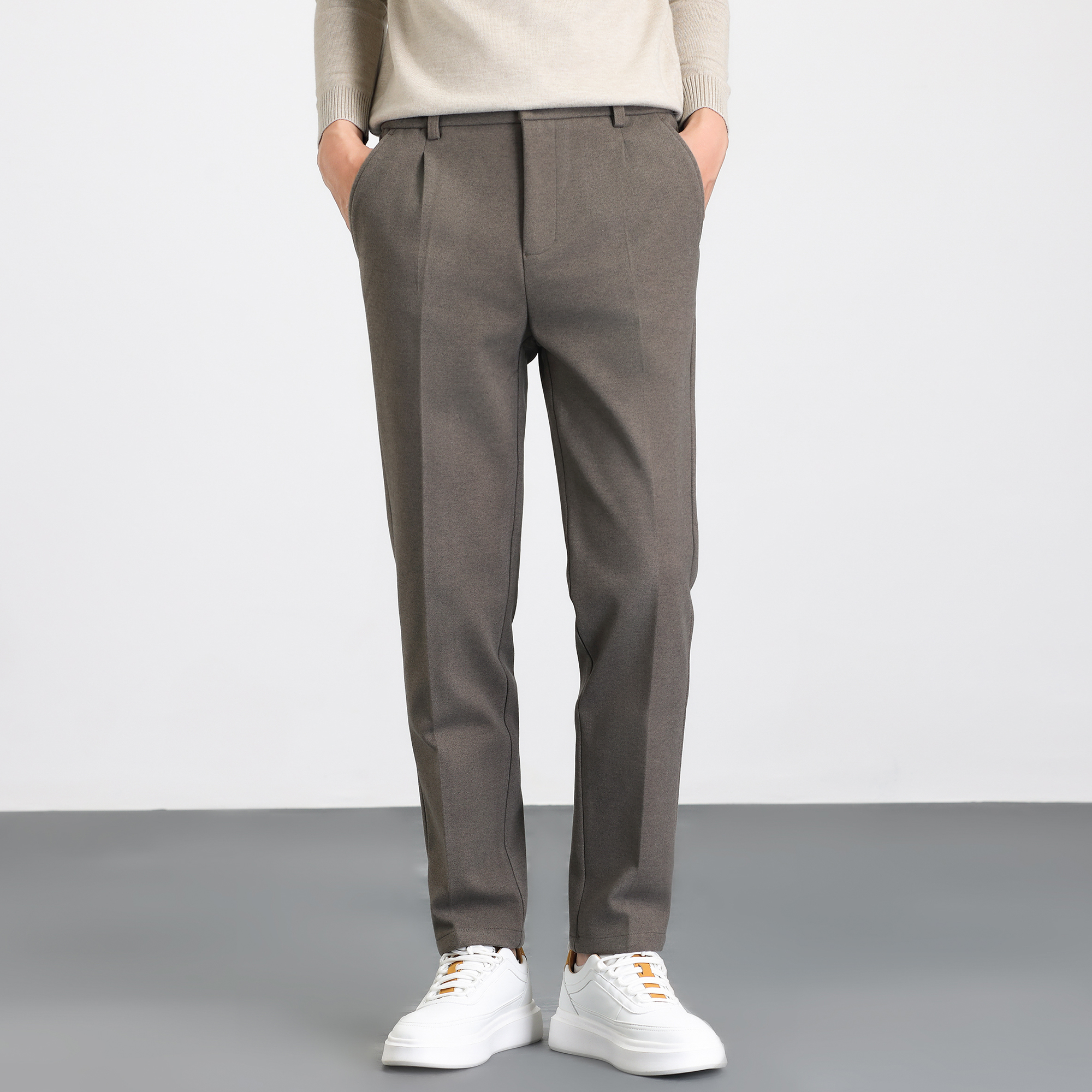 休闲通勤厚实保暖裤子时尚百搭