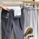 弹力九分裤 四季 子商务西裤 直筒修身 丝光抗皱春秋男士 男长裤 休闲裤