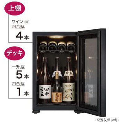 日本清酒小酒柜1升瓶1800ML恒温清酒柜红酒柜 冷藏烧酒米酒白酒柜