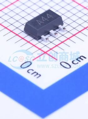 A44(RANGE:100-200) SOT-89-3L 三极管(BJT) hfe=100~200 NPN 200