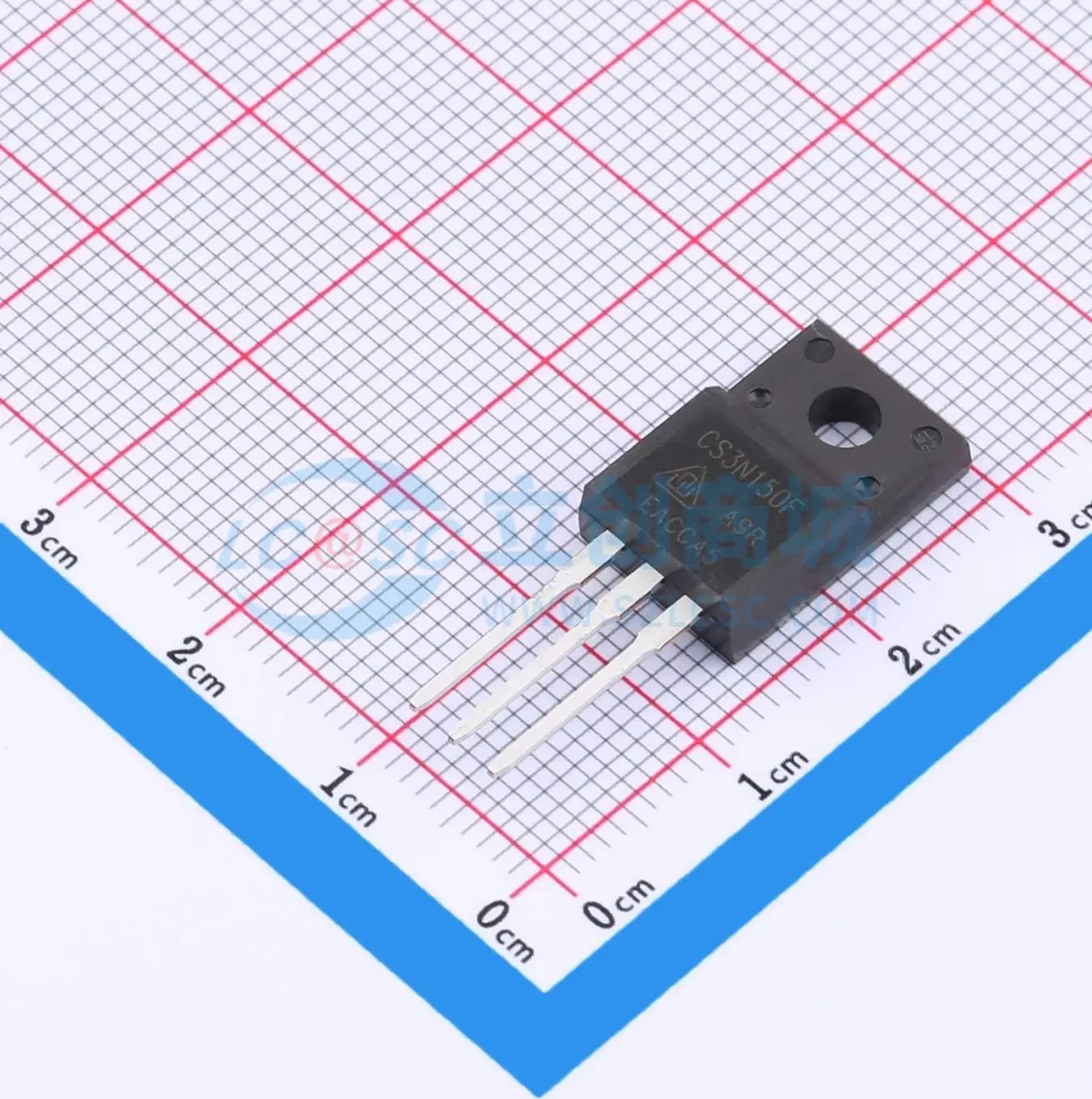 CS3N150FA9R TO-220F 场效应管(MOSFET) 1500V 3A