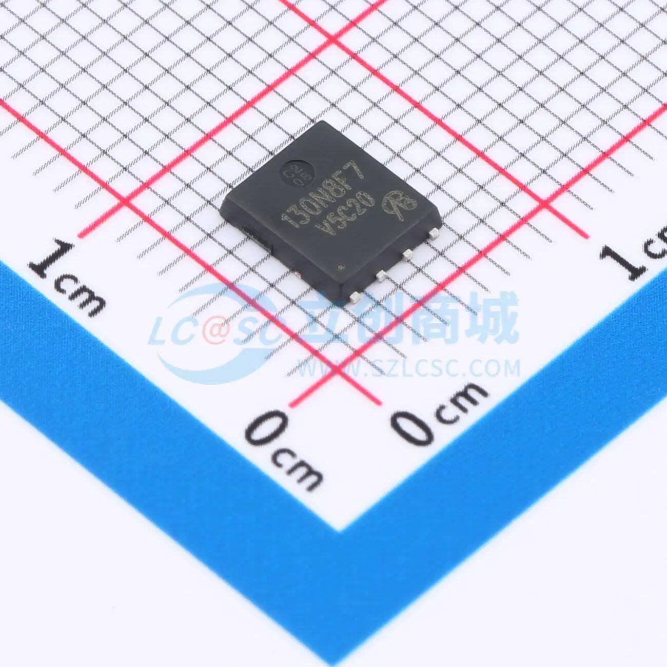 STL130N8F7-VB DFN5x6-8 场效应管(MOSFET) N沟道；电压：85V；电