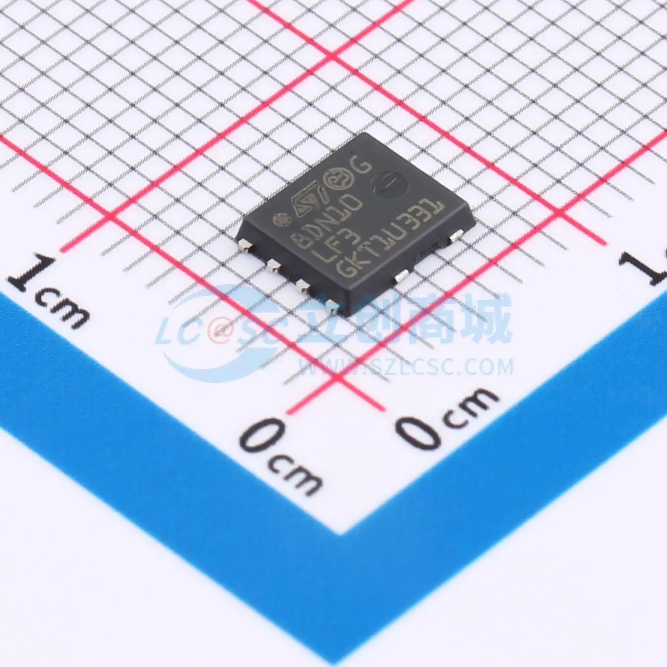 STL8DN10LF3 VDFN-8-Power 场效应管(MOSFET) N+N沟道  100V 20A