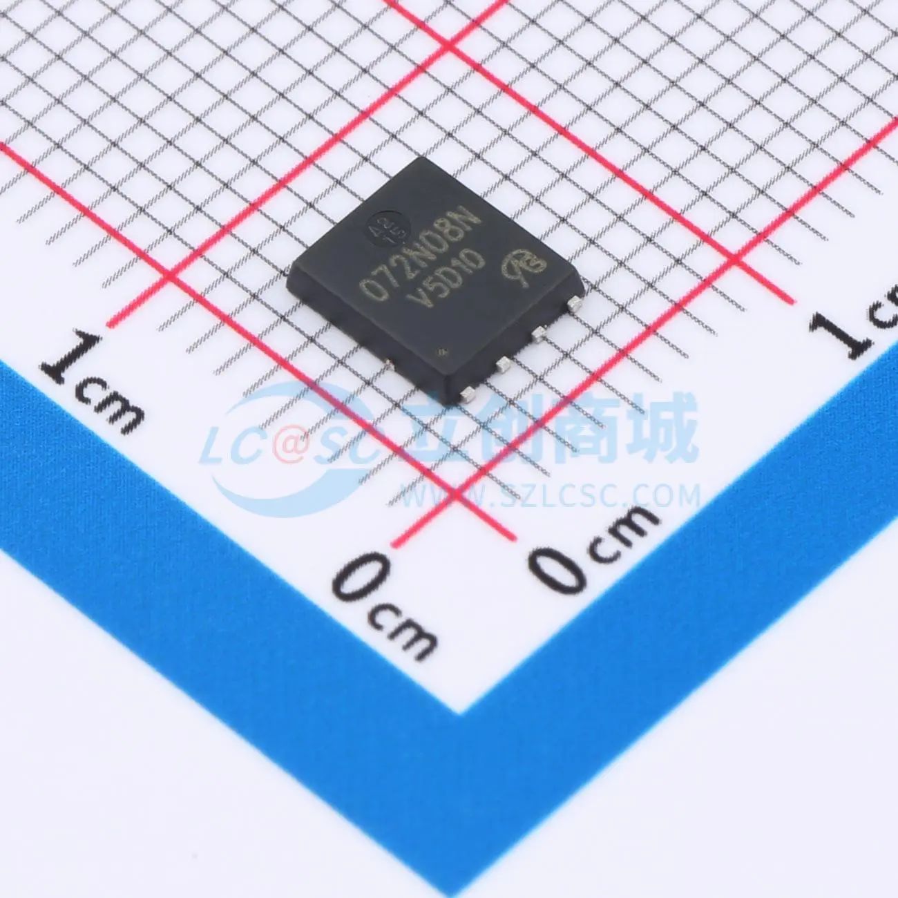 BSC072N08NS5-VB DFN5x6-8 场效应管(MOSFET) N沟道；电压：85V；
