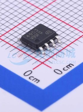 VBZA4953 SO-8 场效应管(MOSFET) P沟道 30V 7.3A