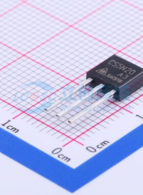 CS5N20A3 TO-251(IPAK) 场效应管(MOSFET)  N沟道 200V 4.8A
