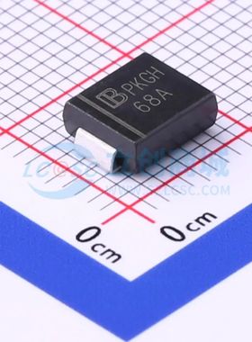 1.5SMC68A/TR7 SMC(DO-214AB) 静电和浪涌保护(TVS/ESD) 58.1V 16