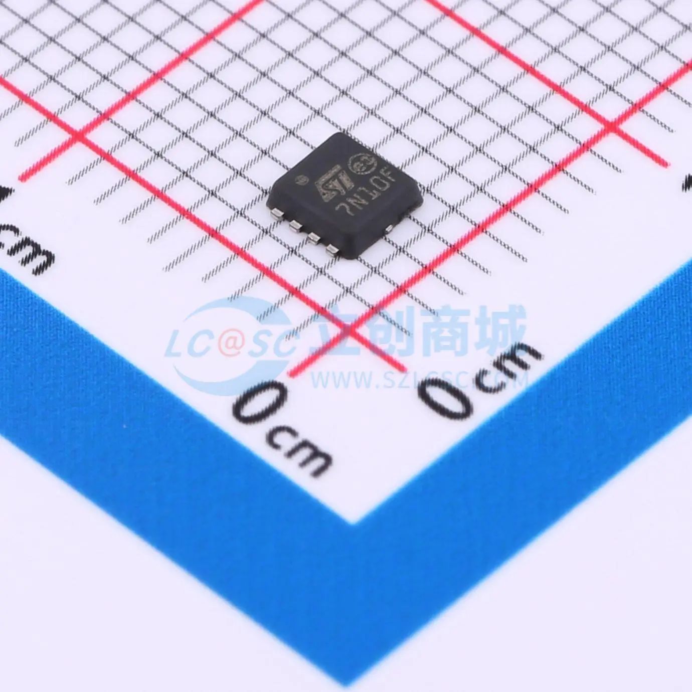 STL7N10F7 VDFN-8-Power 场效应管(MOSFET)  N沟道 100V 7A