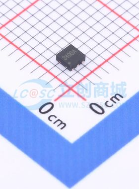 YJQ3400A DFN-6L-EP(2x2) 场效应管(MOSFET)  N沟道 30V 7.7A