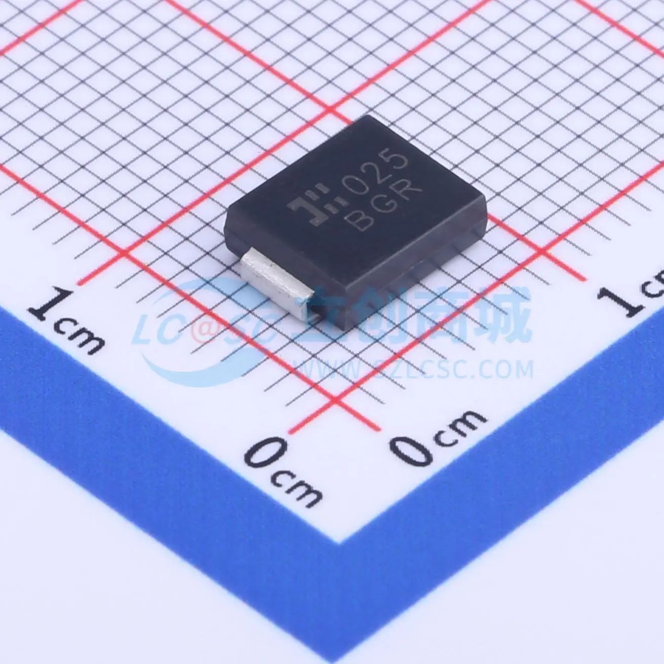 SMCJ75CA-13-F SMC 静电和浪涌保护(TVS/ESD) 75V 12.4A