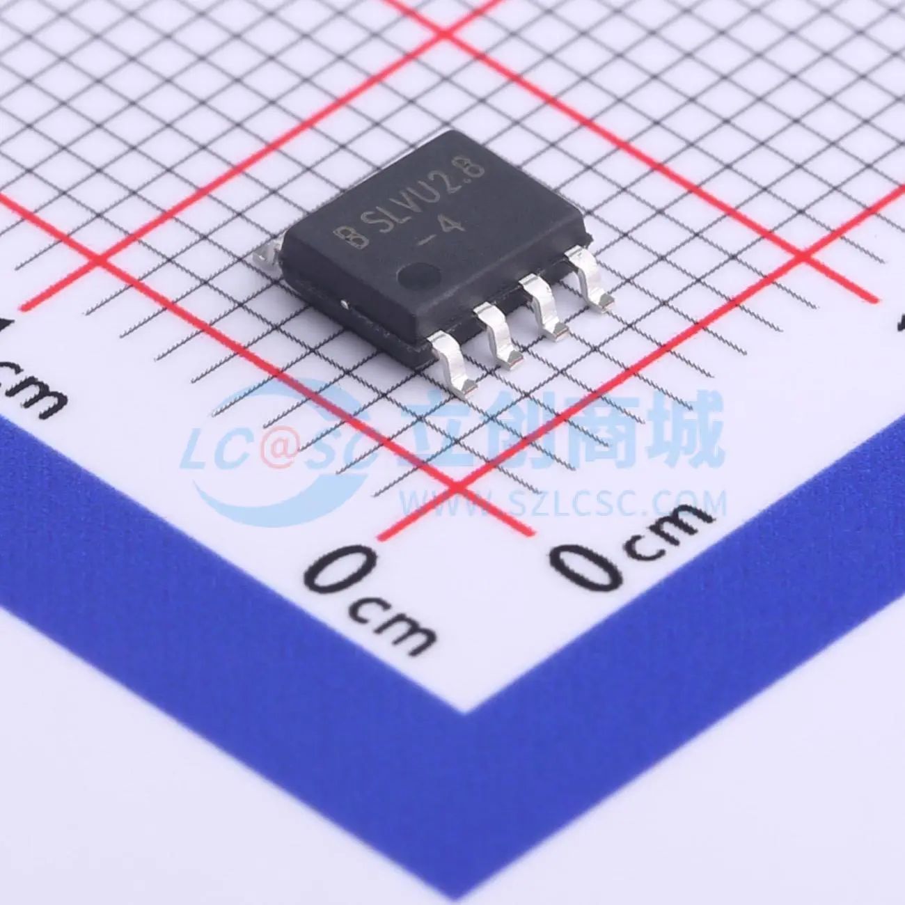 UFS08A2.8L04-IR0.1 SOIC-8 静电和浪涌保护(TVS/ESD)  2.8V 24A