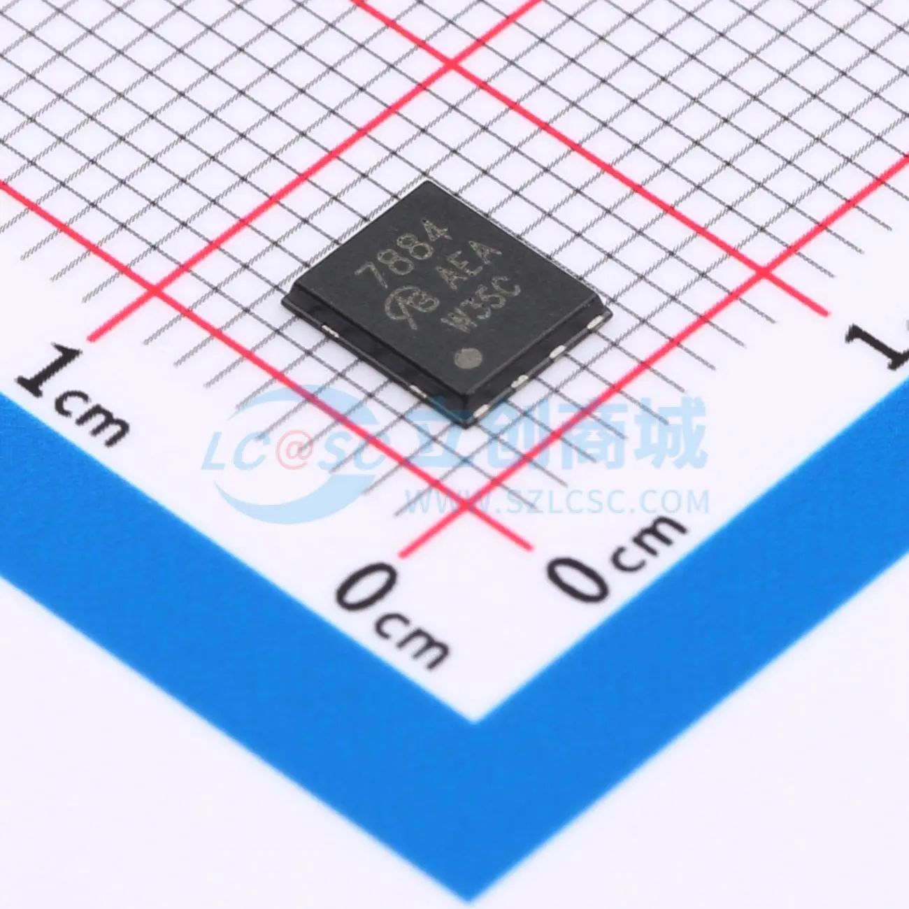 SI7884DP-T1-GE3-VB DFN5x6-8 场效应管(MOSFET)  N沟道 30V