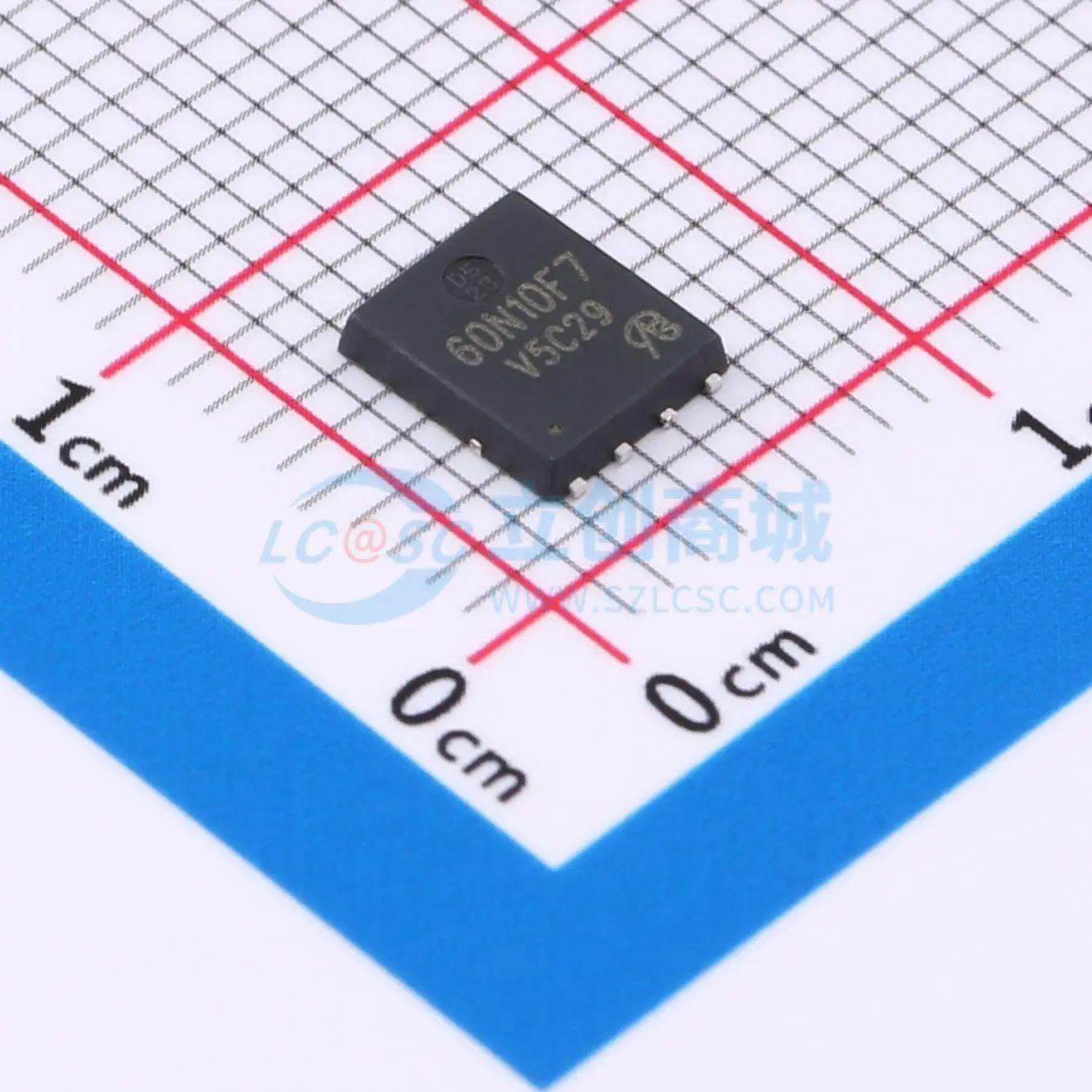 STL60N10F7-VB DFN5x6-8 场效应管(MOSFET) N沟道;电压:100V;