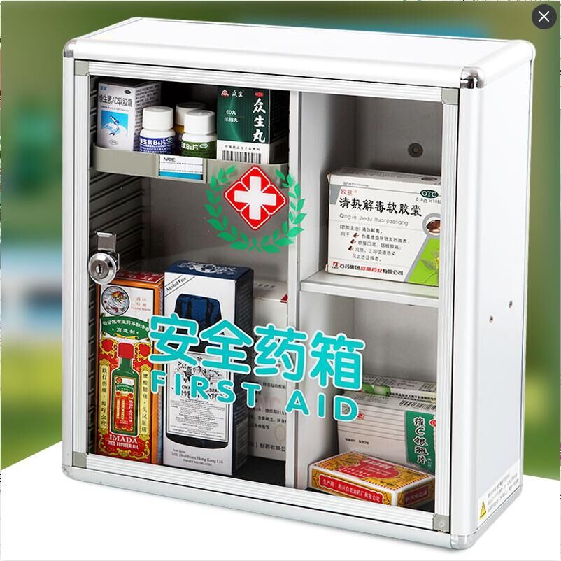 俊葳E036安全藥箱 安全醫(yī)藥柜 立式家庭用藥箱 重慶藥箱配送