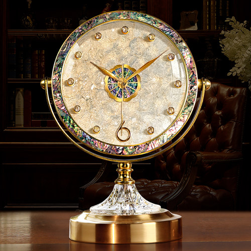 时尚高端摆放高颜值摆钟创意台钟