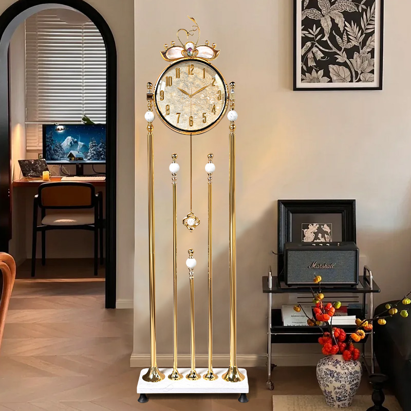 欧式轻奢2025新款高级感座钟