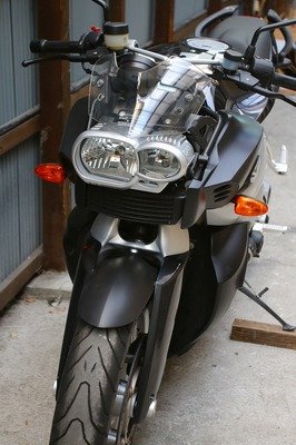 适用于宝马K1200R K1300R 1200R挡风玻璃 前风挡镜片改装加厚风挡