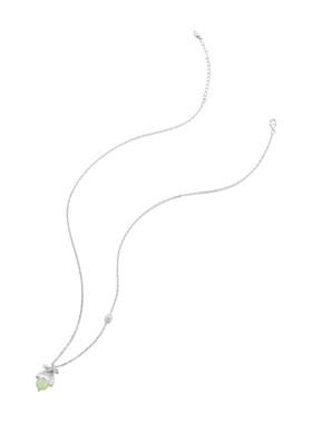 meaxurement每述新品莲蓬造型项链绿色紫色原创小众设计高级感