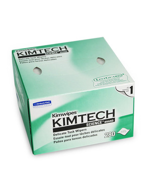 实验室用纸 金佰利 34155 低尘擦纸(单层)11*21cm白色 280张/盒