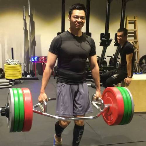 1.4米 硬拉奥杆杠铃杆六边框