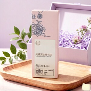 新品北京同仁堂光感紧致精华液30ml滋养肌肤嫩肤去细纹有弹性保湿