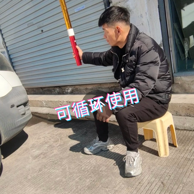 8. 不充电手持电子礼炮充气式安全环保结婚开业聚会室内可喷花筒