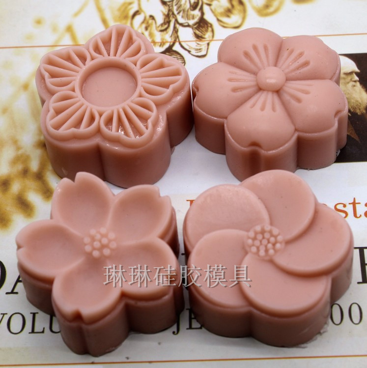 冰激凌 绿豆糕月饼硅胶模具  巧克力手工皂硅胶模具 厂家直销模具