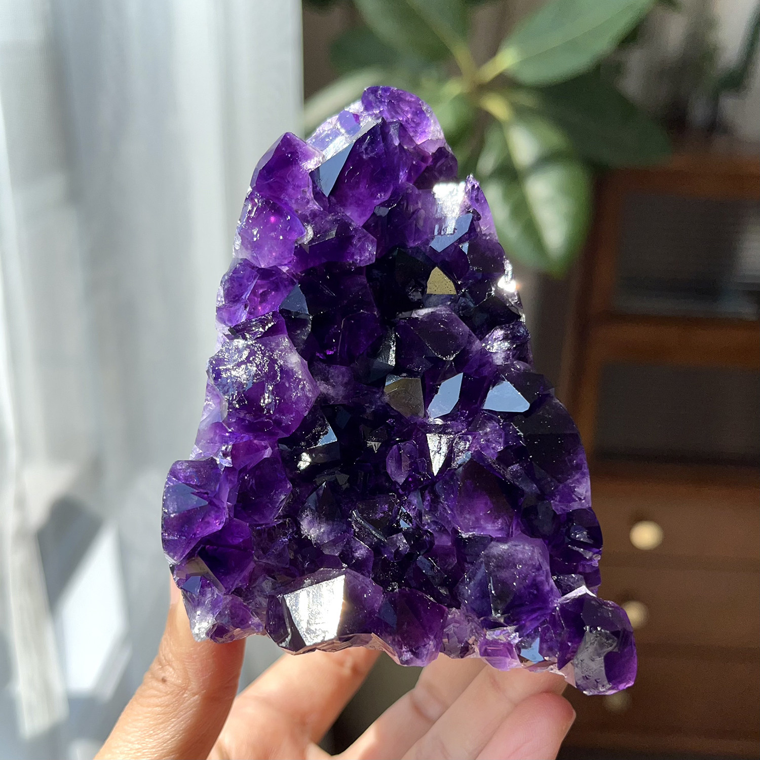 天然乌拉圭紫水晶摆件