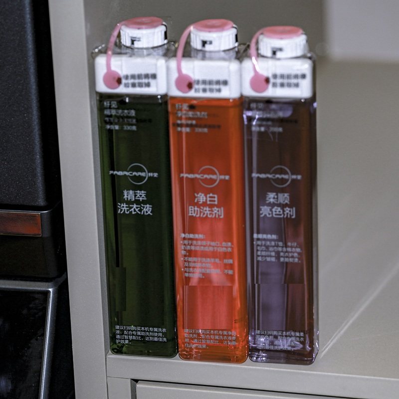 纤见卡萨帝三四腔洗衣机原装洗衣液四倍浓缩型低泡不粘稠净白亮色