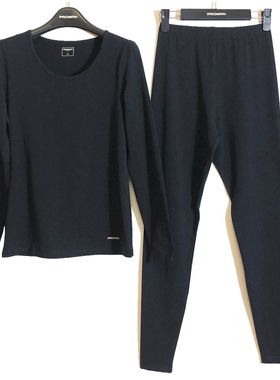 新款豪门女士全棉精梳棉弹力圆领秋衣秋裤薄保暖内衣套装MC26442