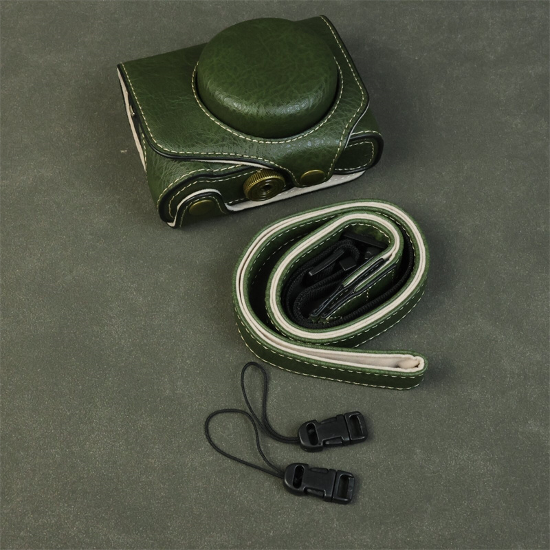 for佳能g7x ii相机包斜挎G7X2 G7X3 Mark III保护套 单肩复古皮套